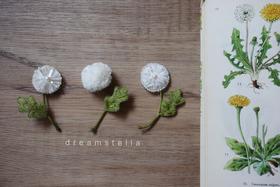 【漫乐集】原创刺绣蒲公英材料包（不含课程）