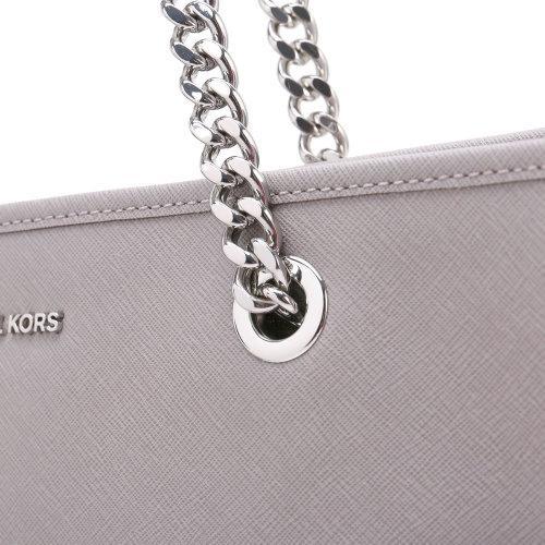 Michael Kors/迈克·科尔斯灰色皮质手提单肩包30T6SJ8T2L PEARL GREY 商品图3