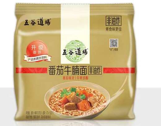 五谷道场番茄牛腩面5连包 商品图0