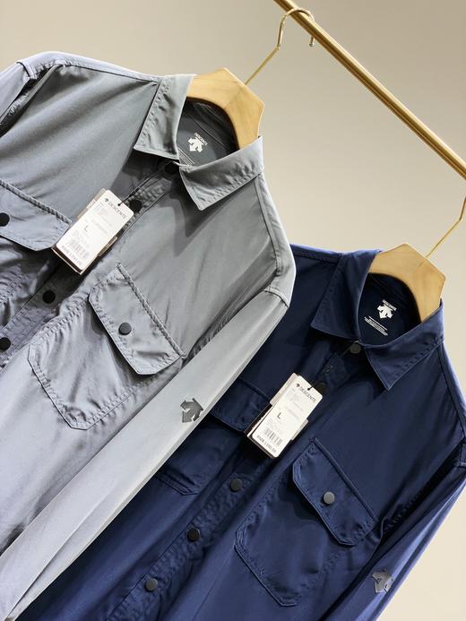 点此购买 迪桑特男款铜氨丝长袖衬衫 十一 158368 商品图7