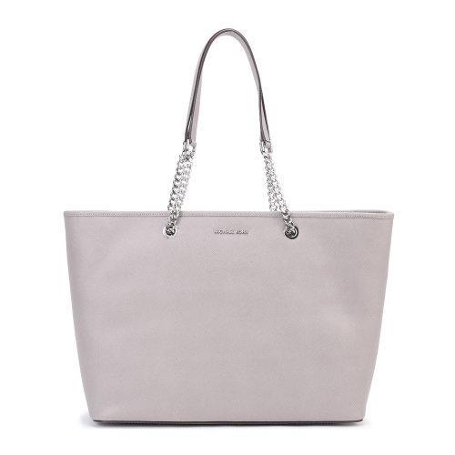 Michael Kors/迈克·科尔斯灰色皮质手提单肩包30T6SJ8T2L PEARL GREY 商品图0