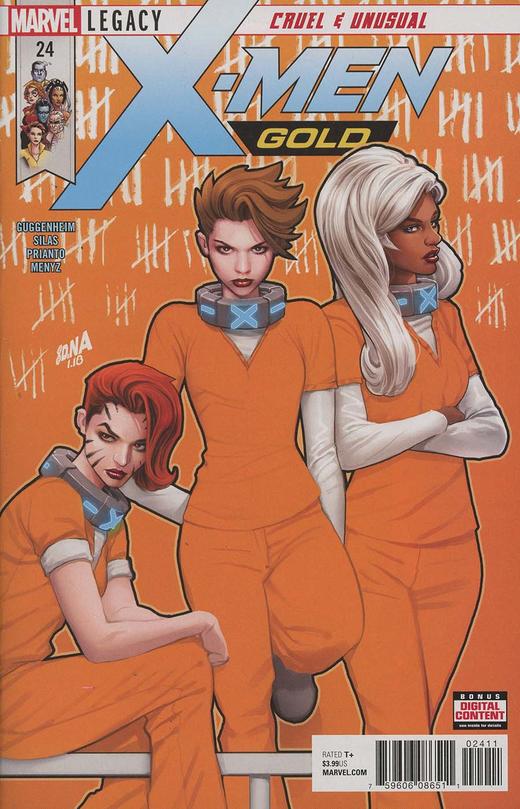 X战警 金队 主刊 X-Men Gold (2017) 普封 商品图12