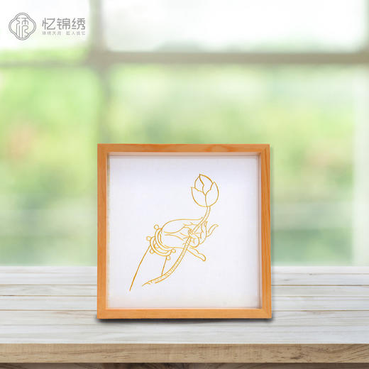博物馆佛像展-佛手莲花 商品图0