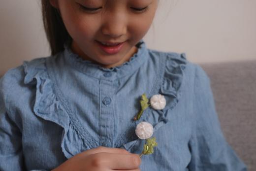 【漫乐集】原创刺绣蒲公英材料包（不含课程） 商品图3