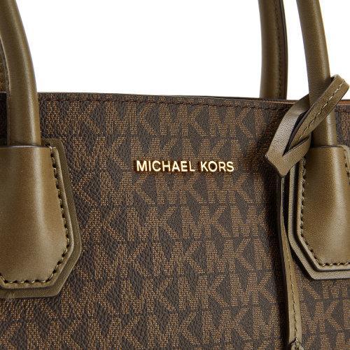 Michael Kors/迈克·科尔斯拼色皮质女士手提包 商品图3