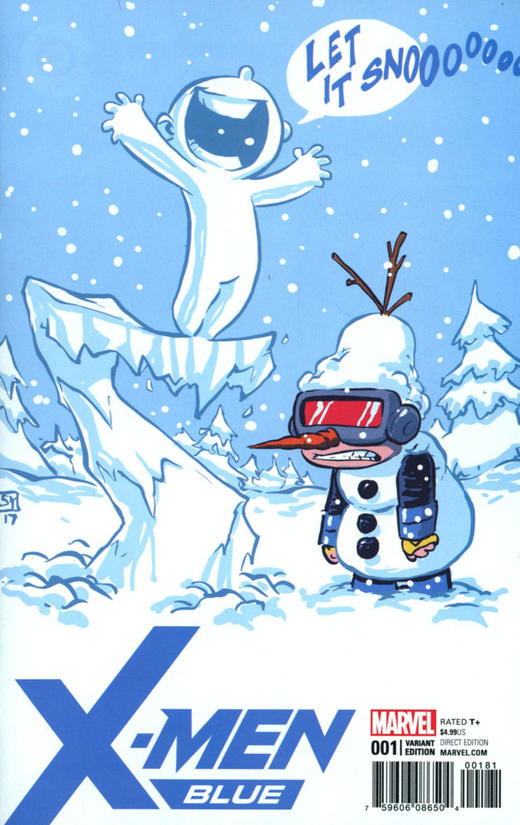 X战警 蓝队 主刊 X-Men Blue（2017）变体 商品图10