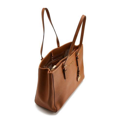 Michael Kors/迈克·科尔斯棕色皮质女士单肩包 商品图2