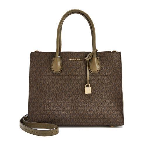 Michael Kors/迈克·科尔斯拼色皮质女士手提包 商品图0