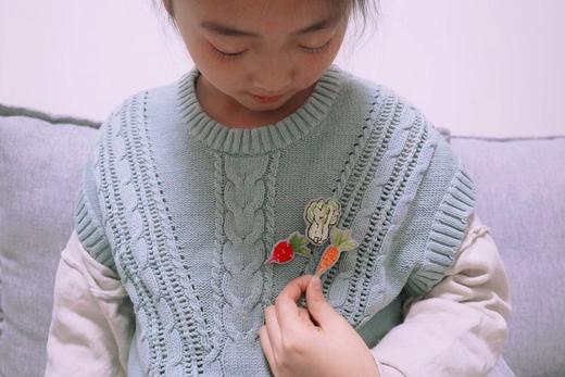 【漫乐集】原创白菜萝卜刺绣材料包 商品图1