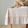 方桌布复古蕾丝格纹餐桌布艺 商品缩略图0