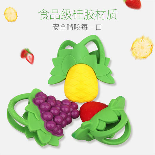 香蕉宝宝婴儿牙胶硅胶指套牙胶 商品图1