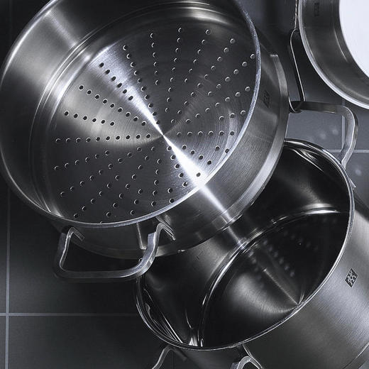 双立人 Zwilling Moment 深烧锅+蒸笼套装 24cm ZW-C130 商品图4