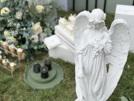 草坪婚礼-白色系婚礼甜品台 商品图5