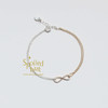 spoiledbat jewelry金银无极限银手链 商品缩略图0