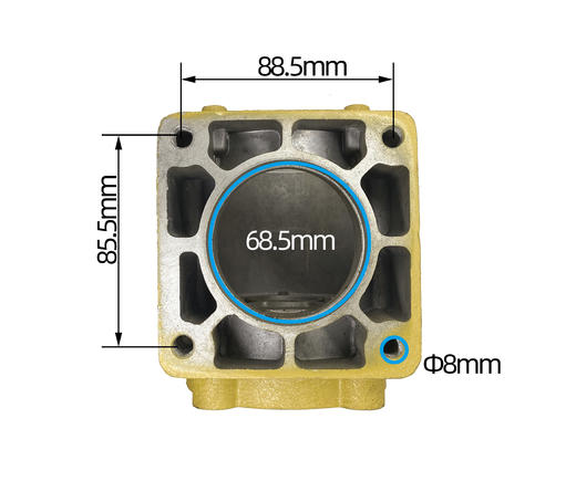 【货号00933】金凤凰95电镐机壳电镐配件电镐齿轮箱 电镐箱体铝件 商品图2