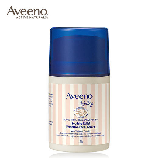 Aveeno/艾惟诺婴儿舒缓柔嫩防护面霜小喷泉48g 商品图7
