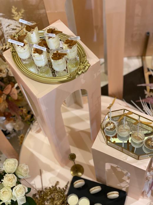香槟色系婚礼甜品台 商品图5
