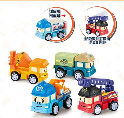 森达儿城市回力车队玩具*1板 商品图2