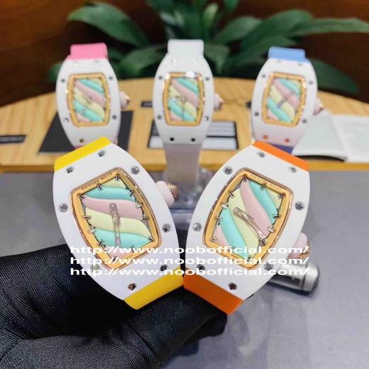 🌟实拍 理查德米勒 RichardMille 糖果棉花糖 新爆款 bon bon系列最稀有的作品！克服传统工艺打破模式！钟表受尊敬的技术之一。不是所有人的嫁妆，棉花糖运动曲线和颜色 商品图6