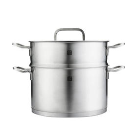 双立人 Zwilling Moment 深烧锅+蒸笼套装 24cm ZW-C130