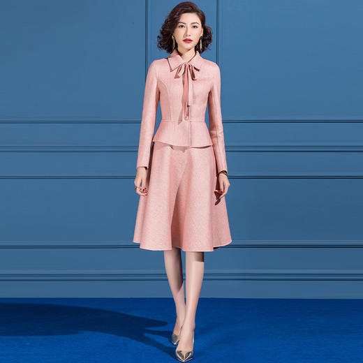 SSGS-J637粉色双面呢套装 商品图0