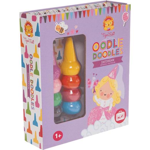 TIGERTRIBE澳洲进口水彩画画儿童涂鸦画笔套件蜡笔+涂画本+贴纸 商品图1