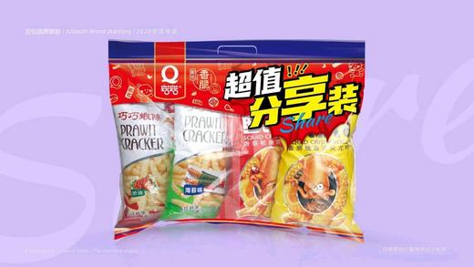 巧巧超值4连包分享装膨化*1包 商品图1