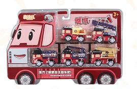 森达儿城市回力车队玩具*1板 商品图0