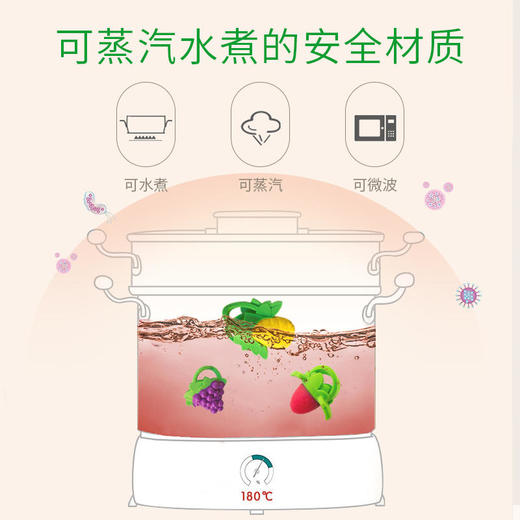 香蕉宝宝婴儿牙胶硅胶指套牙胶 商品图3