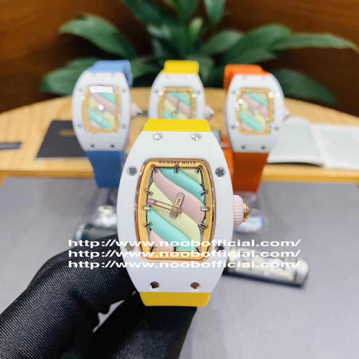 🌟实拍 理查德米勒 RichardMille 糖果棉花糖 新爆款 bon bon系列最稀有的作品！克服传统工艺打破模式！钟表受尊敬的技术之一。不是所有人的嫁妆，棉花糖运动曲线和颜色 商品图1