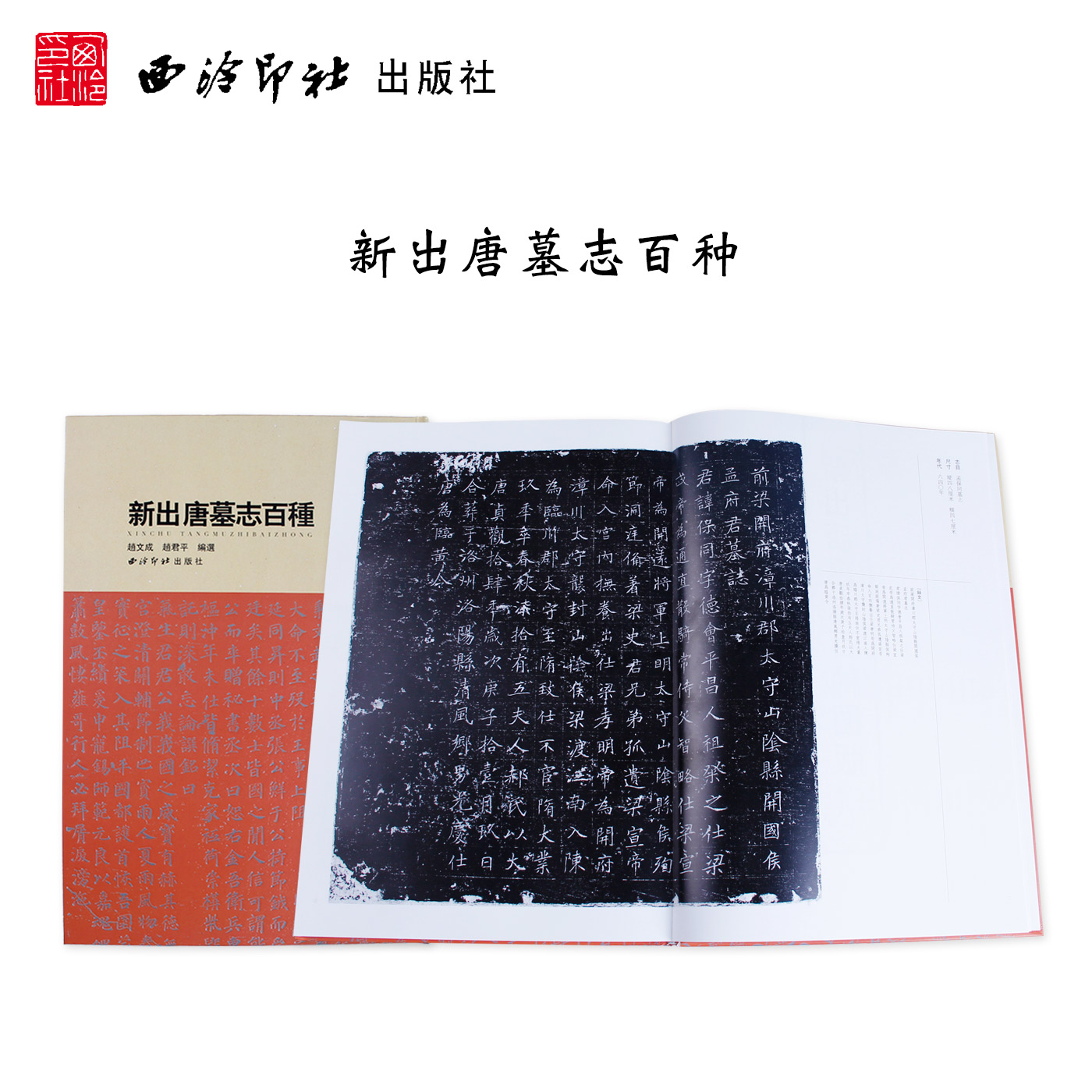 新出唐墓志百种 孟遂墓志 史孝章墓志 郭虚己墓志等碑文欣赏 临摹收藏欣赏 西泠印社出版社