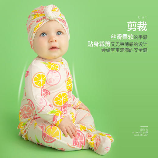 【美国AngelDearc出品】女款拉链连体服&包屁衣-竹纤维 商品图2