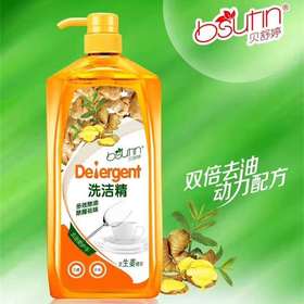 贝舒婷含生姜精华国标洗洁精2L*1桶