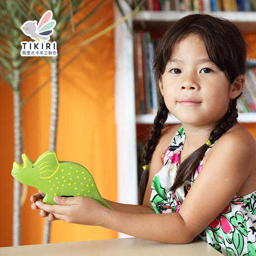 tikiri斯里兰卡婴儿宝宝天然乳胶咬牙胶磨牙棒小鹿摇铃玩具无毒 商品图4