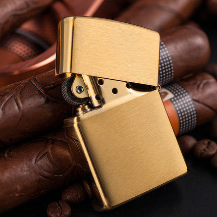 zippo打火机 纯铜拉丝 204B 商品图2