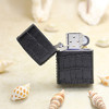 zippo打火机鳄鱼皮纹压花(黑色皮) ZBT-5-23a 商品缩略图1