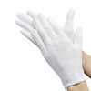 白色手套纯棉薄款劳保作业文玩防晒汗布盘珠开车白棉礼仪手套12付/包 商品缩略图1