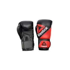 Reebok  Combat Leather Training Glove - 16oz Red/Black