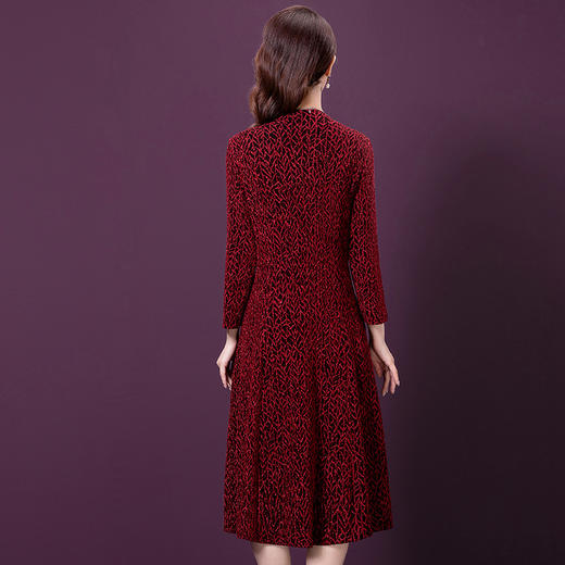 YM-8290#秋季中年妈妈装宽松大码韩版百搭开衫外套 商品图3