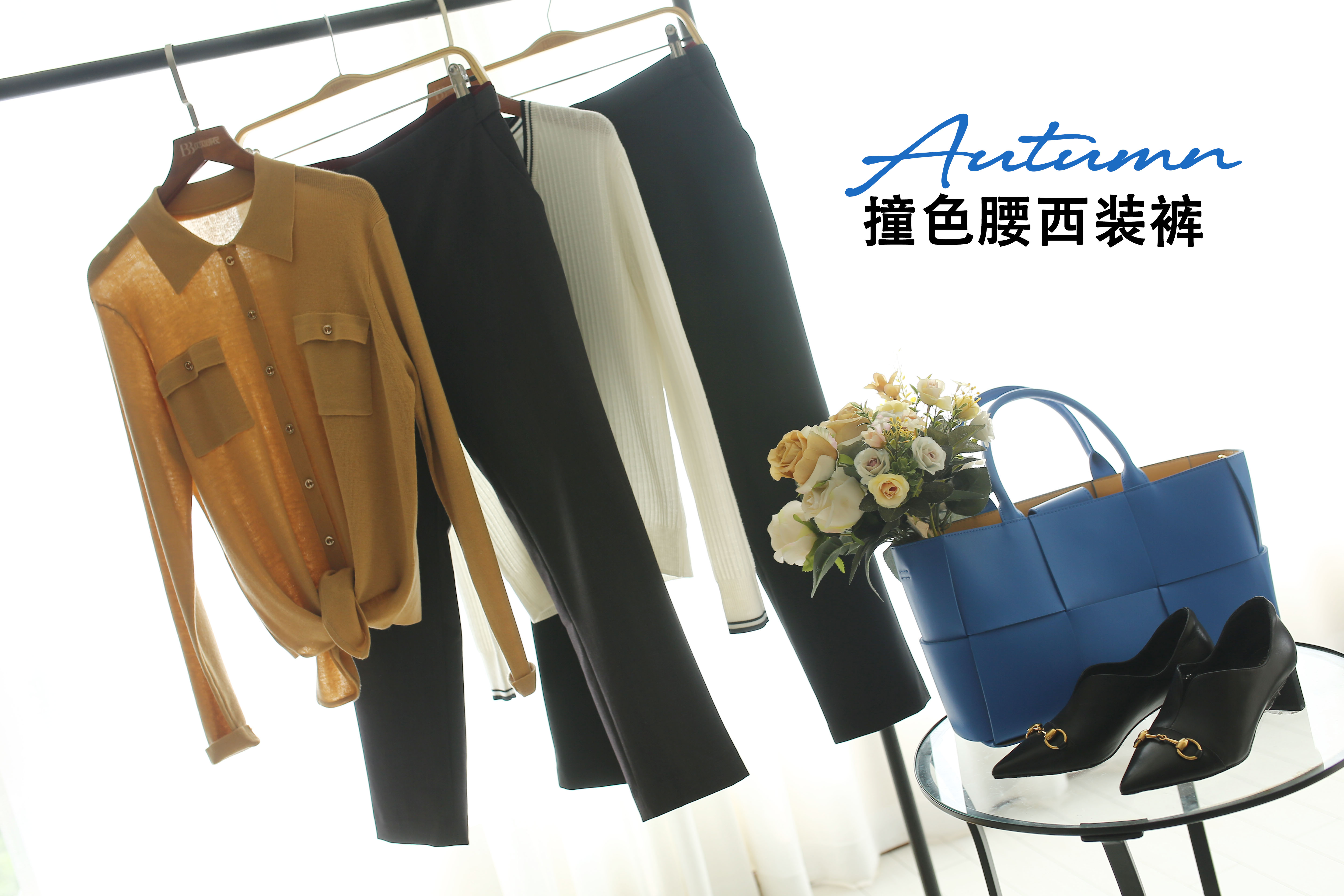 狠显瘦松紧腰微胖界肯定要收 精纺羊毛抗皱干爽西装裤