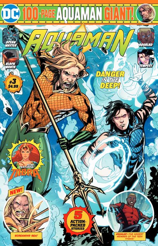 海王 特大号 支线 Aquaman Giant（2019）普封 商品图1