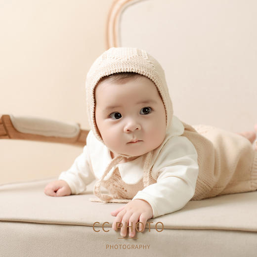 嘻嘻童年-摄影卡（60张照片 3组服装造型 皮相册一本...）河马专享价 专注0-6岁儿童 商品图0