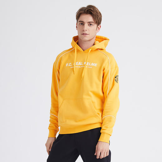 卡尔美KELME秋冬新款学生休闲连帽卫衣时尚字母韩版潮流男套头衫 商品图3