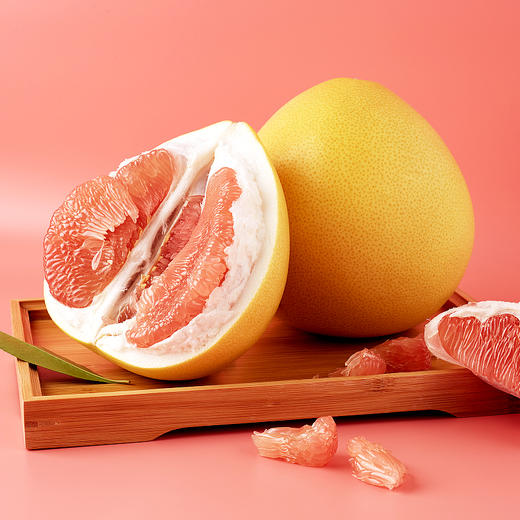 梅州红蜜柚, 秋季降燥,酸甜可口,果肉超多汁 - 极物生活馆