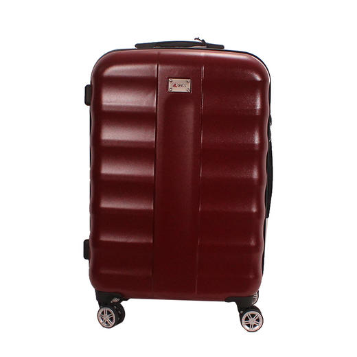 银座经典纯色静音万向轮加厚耐摔旅行箱拉链箱A-8887 商品图4