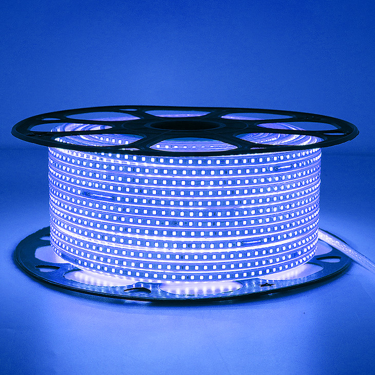 7元】单色灯带5730-80双排【白富美】正白/蓝光-2针-10mm(不含插头)