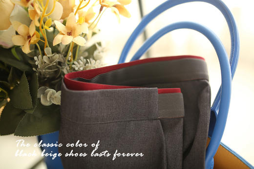 狠显瘦松紧腰微胖界肯定要收 精纺羊毛抗皱干爽西装裤 商品图2