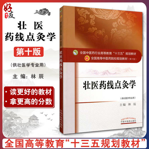 壮医药线点灸学 全国高等中医药院校规划教材第十10版 林辰主编 中国中医药出版社9787513239295供壮医学专业用 商品图0