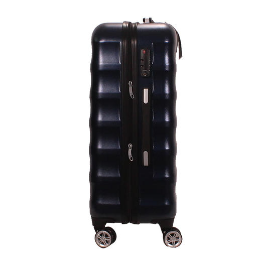 银座经典纯色静音万向轮加厚耐摔旅行箱拉链箱A-8887 商品图6