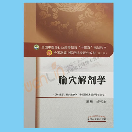正版 腧穴解剖学 第10十版 邵水金主编 中医学 针灸推拿学 中西医临床医学等专业用 本科中医院校十三五规划教材中国中医药出版社 商品图2